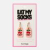 Eat My Socks Cherry Soda Küpe