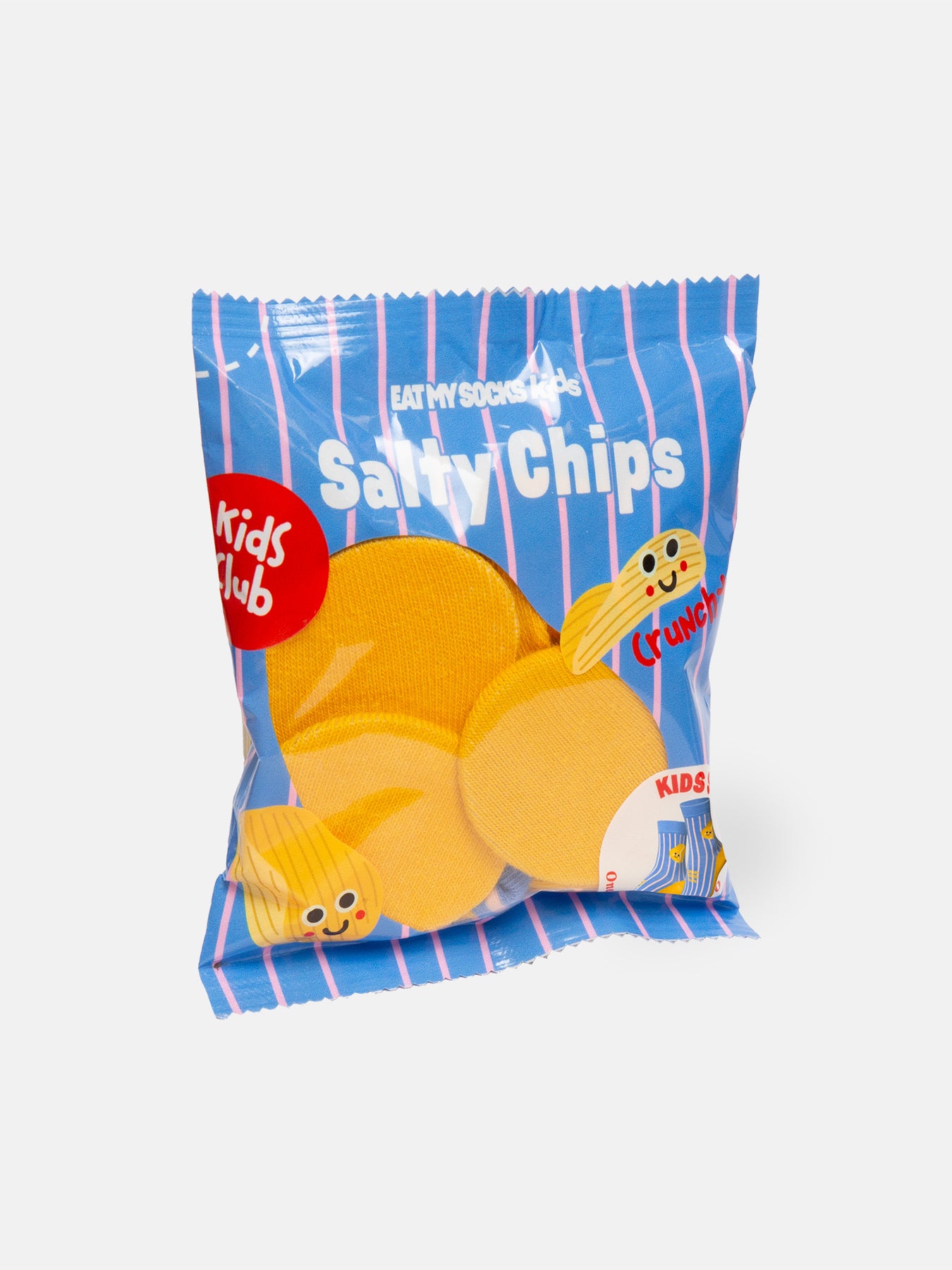 Eat My Socks Salty Chips Blue 5-10 Yaş Çocuk Çorap