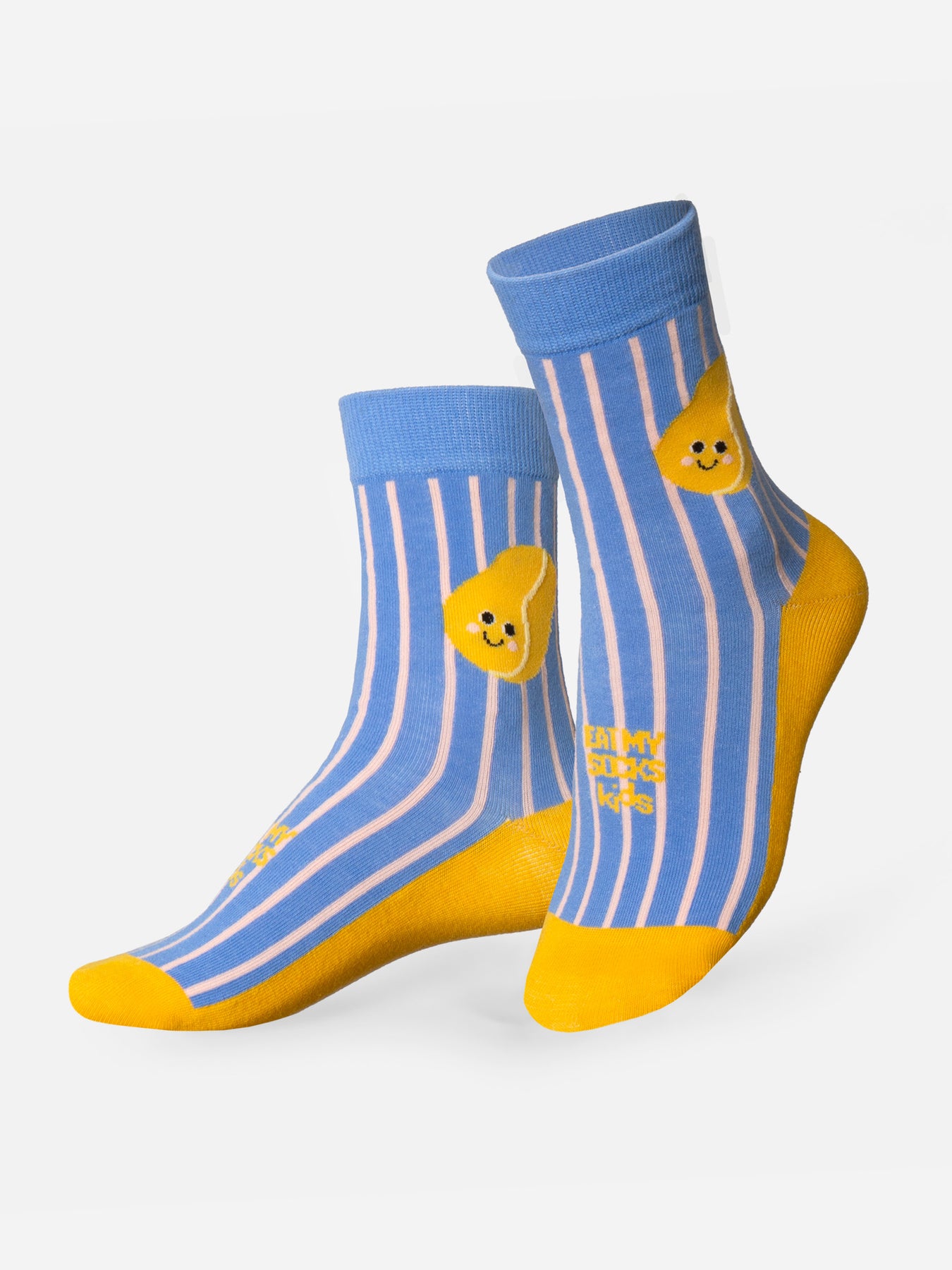 Eat My Socks Salty Chips Blue 5-10 Yaş Çocuk Çorap