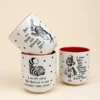 Alice in Wonderland Kulpsuz Seramik Kupa (Cheshire Kedisi)