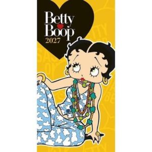 Carousel Calendars Betty Boop Slim 2027 Haftalık Ajanda