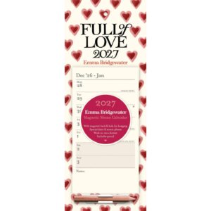 Emma Bridgewater Double Hearts 2027 Mıknatıslı Takvim