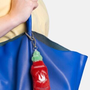 Eat My Socks Sriracha Çanta Charm