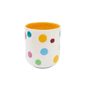 Dots Kulpsuz Americano Kahve Fincanı (Seramik)