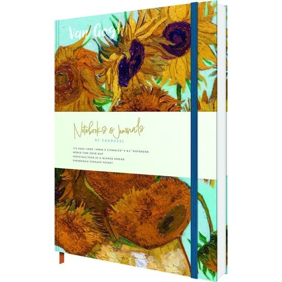Carousel Calendars Van Gogh A5 Çizgili Sert Kapak Defter