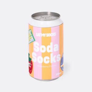 Eat My Socks Soda Strawberry Yetişkin Çorap