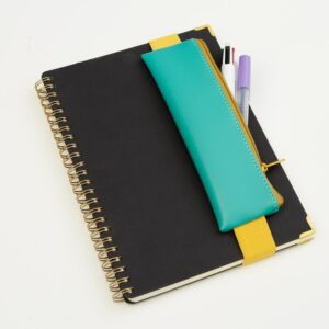Kikkerland Fermuarlı Lastikli Defter Kalemliği