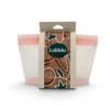 Lubblu Ola 500 ml 0 Platinum Silikon Gıda Saklama Kabı – Pembe