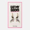 Eat My Socks Pigeon Küpe
