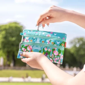 Gift Stylish Pouch 3 Zips Zip It 24 300x300